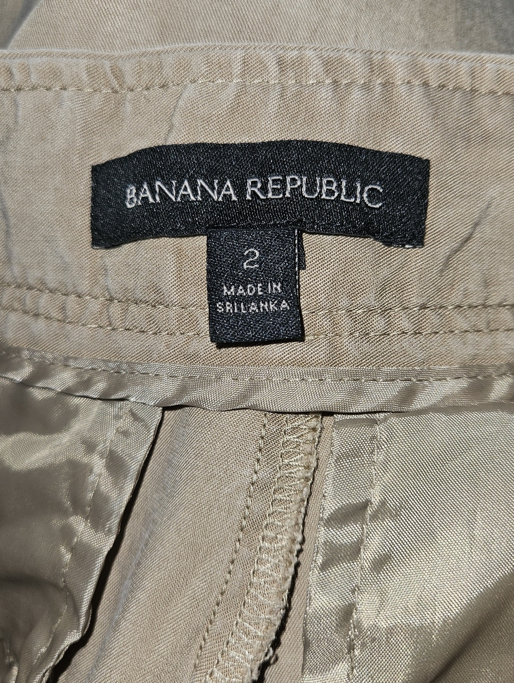 Banana Republic Pleated Wide Leg Pants - Picture 4 of 5